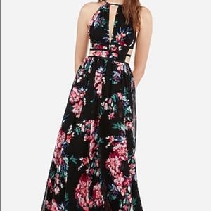 XS Express Cutout Maxi Dress